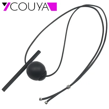COUYA Ethnic Long Necklace For Women Statement Jewelry New Bohemia Style Jewelry Antique Black Color Wood Beads N10078-1