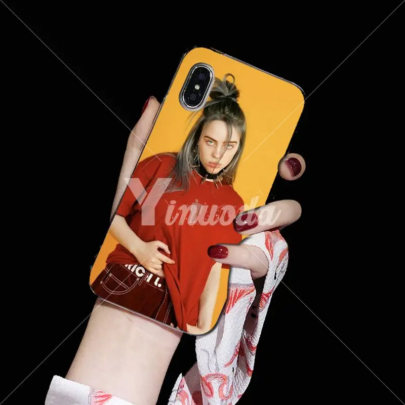 Yinuoda Billie Eilish 13 девушка клиент высокое качество чехол для телефона для Apple iPhone 8 7 6 6S Plus X XS MAX 5 5S SE XR Чехол для мобильного телефона s - Цвет: A15