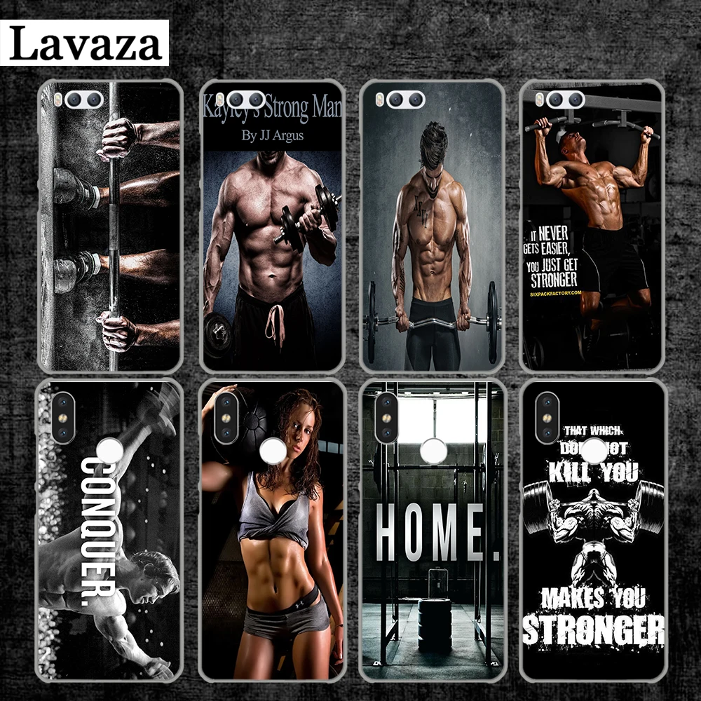 

Lavaza Loving Bodybuilding Gym Fitness Hard Case for Xiaomi Redmi 4A 4X 5A S2 5 Plus 6 6A Note 3 4 7 Pro Prime
