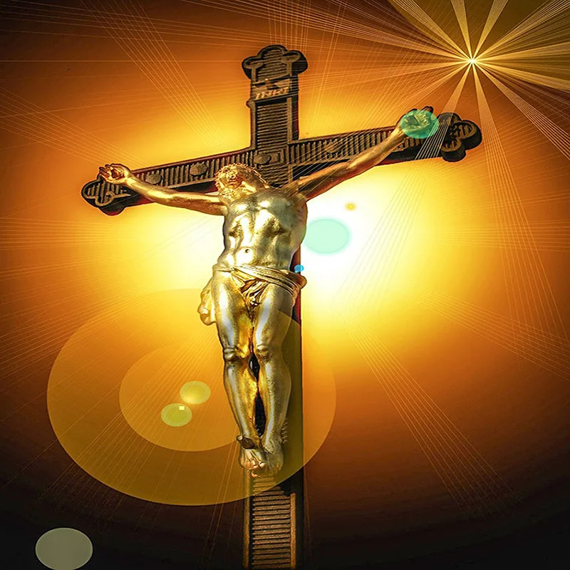 

Diy Diamond Painting Religion Cross of Jesus Painting with Diamonds 5D Diamond Mosaic Embroidery Needlework Sets Unframed Z2723