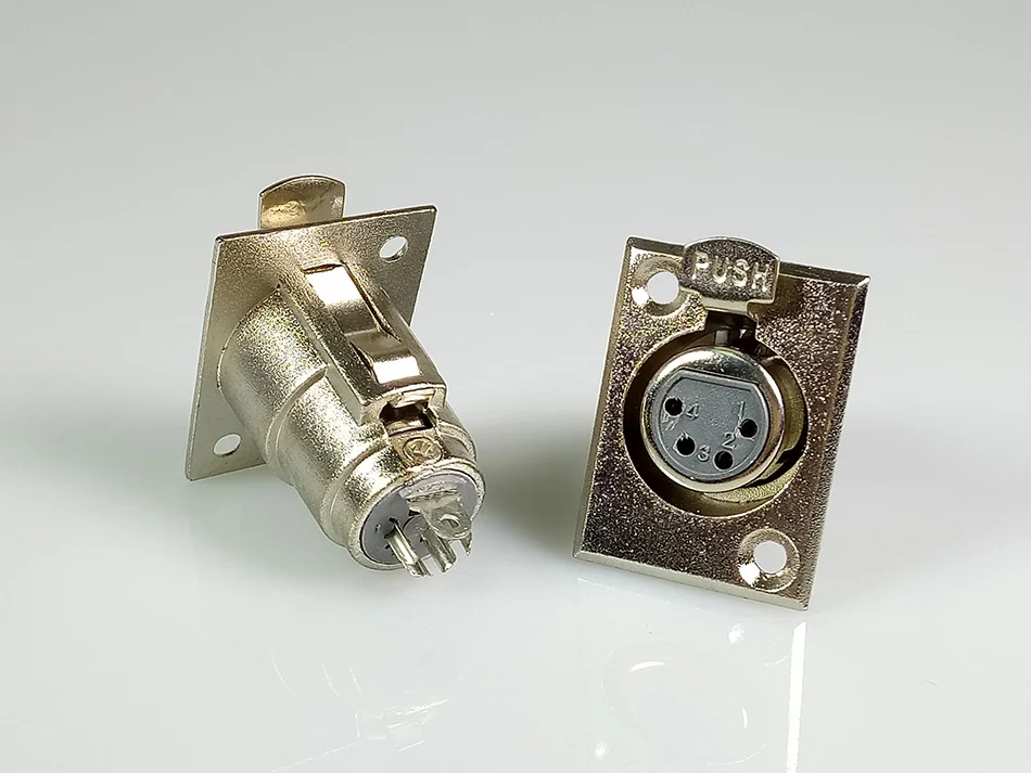 4pin XLR female jack (3)
