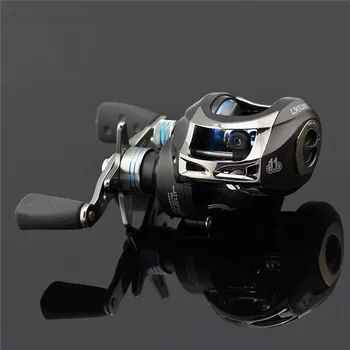 

HOT SELL! Top quanlity Fishing Reel 6.3:1 R/Left 3 Colors Hand baitcasting lure Fishing Tackle fishing line fishing wheel