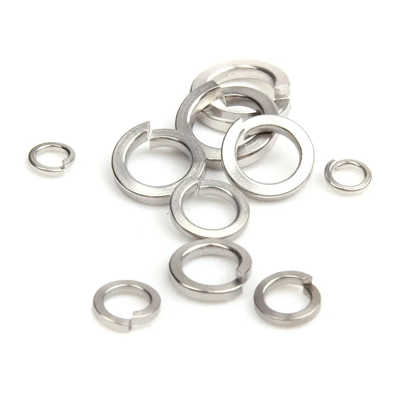 

20pcs 304 Stainless steel spring gasket GB93 M1.6M2.5M3M4M5M6M8