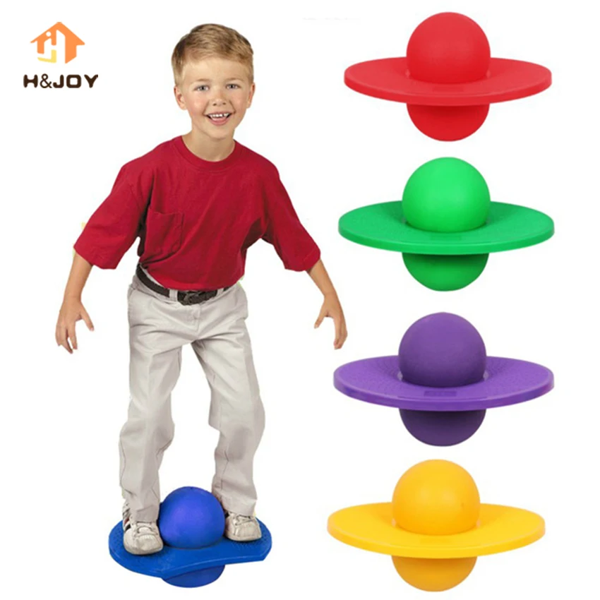 High Bounce Space Balance Jump Board Ball Inflatable Toy Yoga Ball Rock