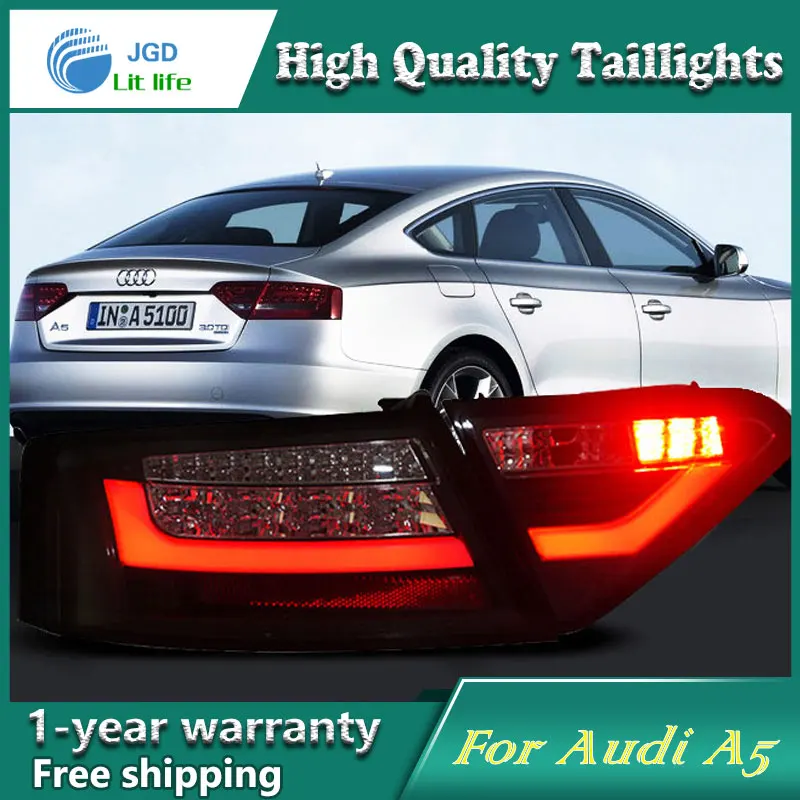 Car Styling Tail Lamp for Audi A5 taillights Tail Lights LED Rear Lamp LED DRL+Brake+Park+Signal Stop Lamp Car Styling Tail Lamp for Audi A5 taillights Tail Lights LED Rear Lamp LED DRL+Brake+Park+Signal Stop Lamp