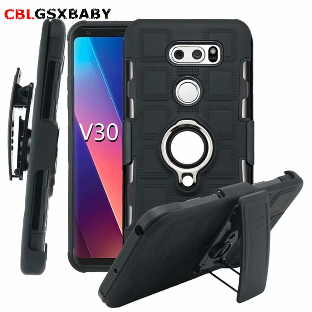 CBL For LG V30 K4 K8 K10 2017 2018 Case Shockproof Armor Shell Hard Rubber Silicone Phone for Q6 Q7 Q8 Q Stylo4 K10Pro |
