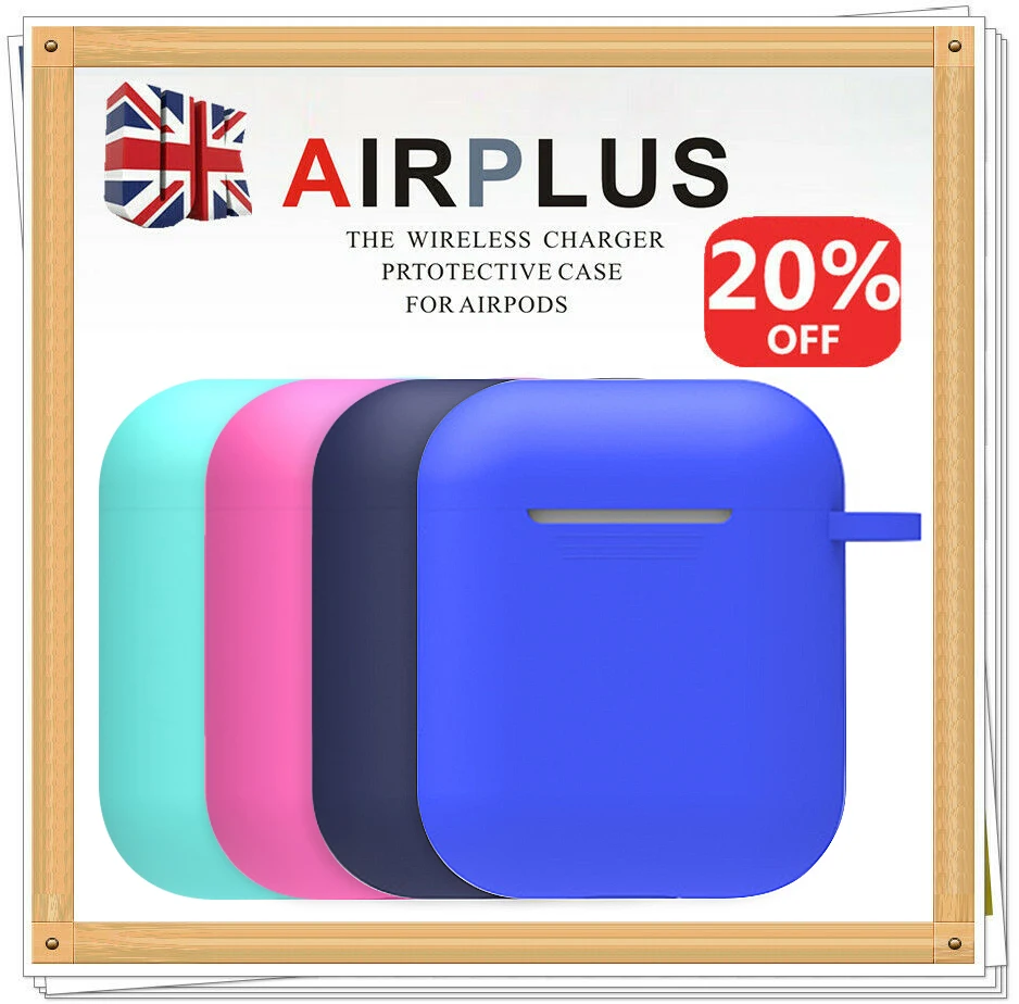 

3Pcs/Set Silicone Wireless Bluetooth Earphones Case for Airpods TWS Earbud Earphone Headphones Accessories Protective Cover