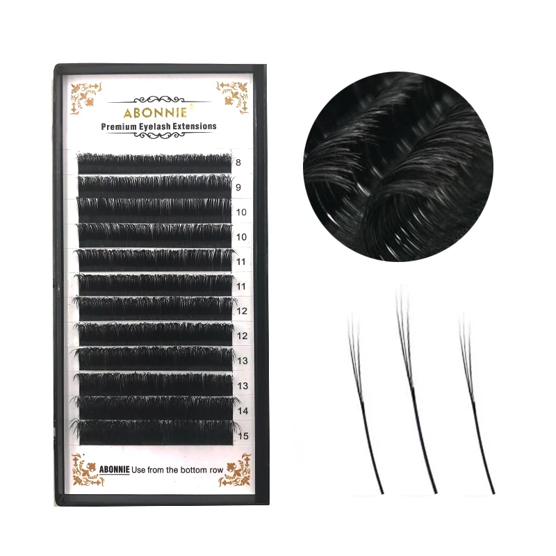 

Three Slips End Faux mink lashes, high quality synthetic mink eyelash extension,individual eyelash natural eyelash