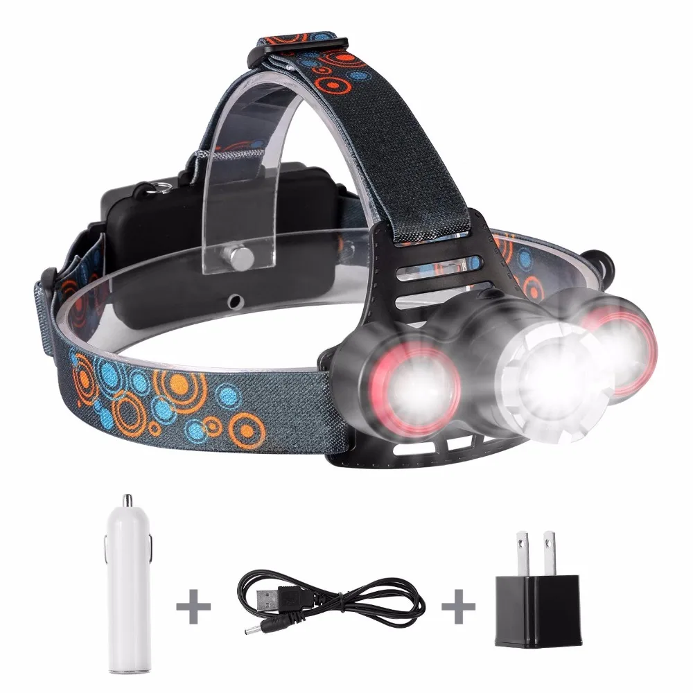 BOEHNER LED Headlamp High Powered Waterproof Headlight