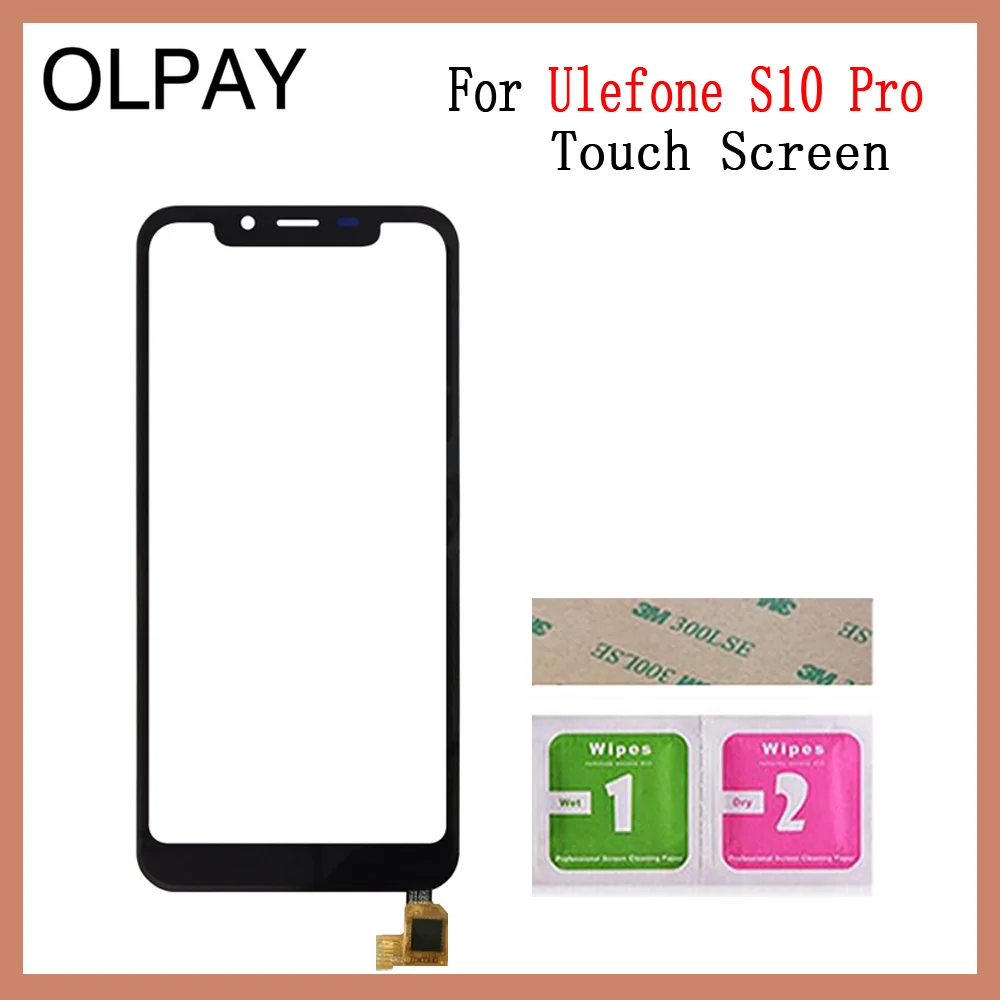 OLPAY 5," сенсорная панель мобильного телефона для Ulefone S10 Pro Сенсорный экран дигитайзер панель запасные части сенсорный экран Стекло Объектив сенсор