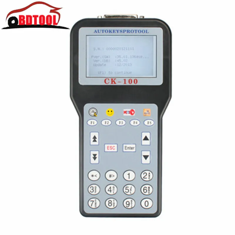 

DHL Free Auto Key Programmer CK 100 V99.99 No Tokens Limited CK100 Car Key Maker CK 100 V99.99 Latest Generation of SBB CK-100