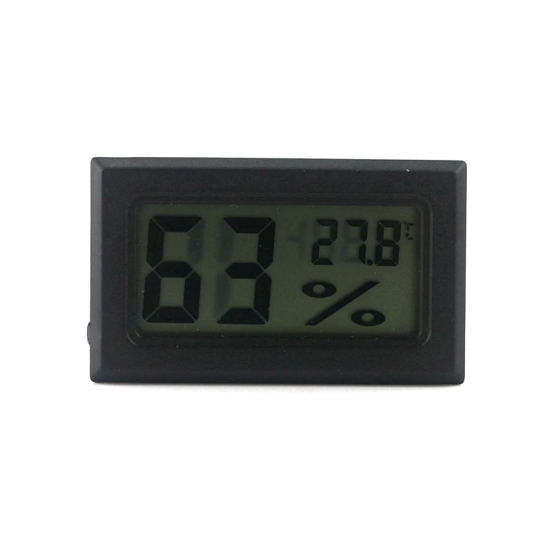 Цифровой ЖК-дисплей термометром и гигрометром декоративные часы для влажности Измеритель температуры для дома laborary 50~ 70C 10%~ 99% относительной влажности