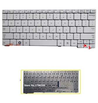 

SSEA New US Keyboard For SAMSUNG N148 NB20 NB30 NB30P N143 N145 N148P N150 laptop Keyboard white