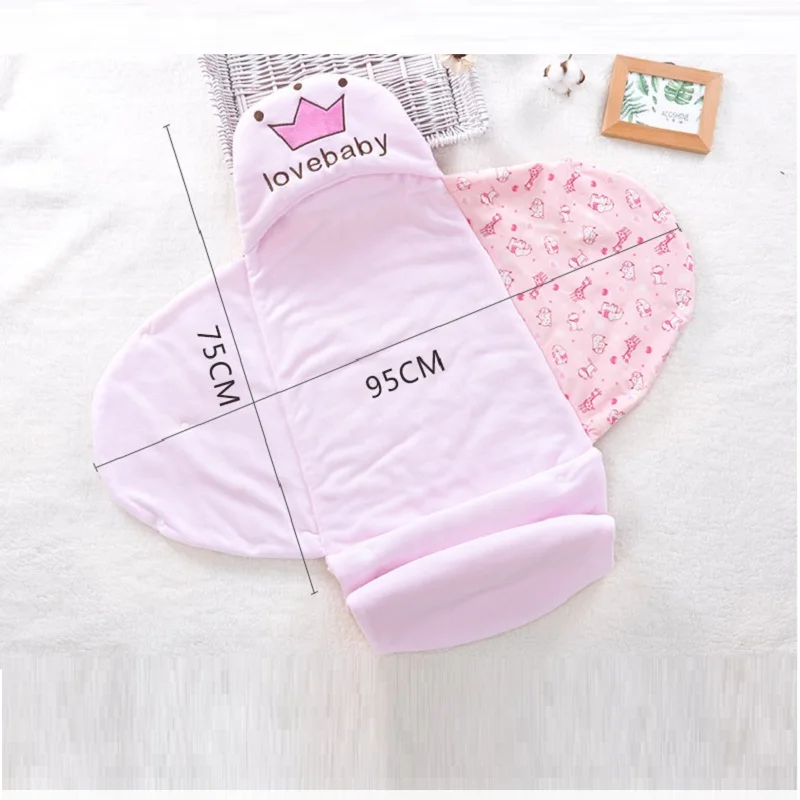 Кокон для пеленки новорожденных зимние спальные мешки термальные Bebe корзины