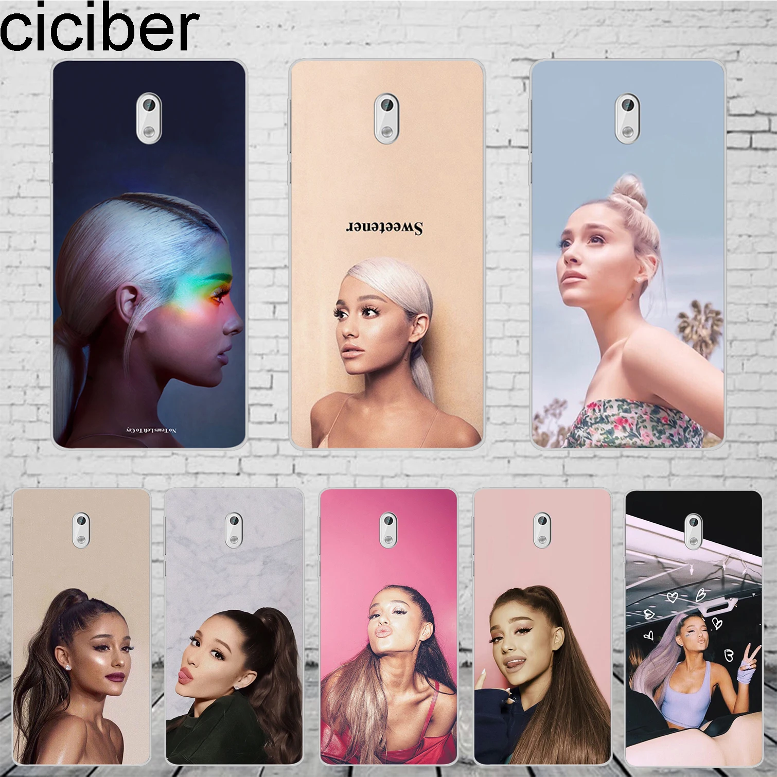 

ciciber Ariana Grande For Nokia 8 7 7.1 6 6.1 5 5.1 3 3.1 2 2.1 1 Plus Phone case Soft silicone TPU For Nokia X7 X6 X5 X3 Fundas