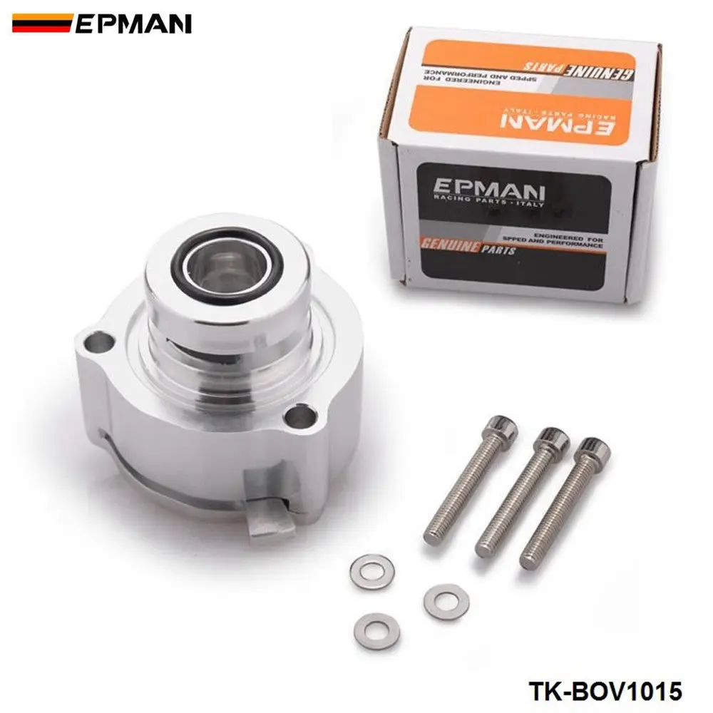 EPMAN Sport Aluminum Turbo Blow Off Valve BOV Flange Adapter For VW Golf VAG 2.0T 08-12 TK-BOV1015-EP