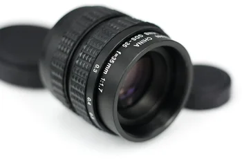 

2/3" C mount CCTV 35mm F1.7 Movie Lens for Canon EOSM/M2/M3 camera