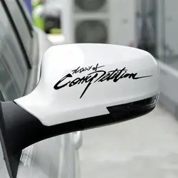 Автомобильное зеркало заднего вида автомобиль укладки духу конкуренции автомобиля Стикеры Racing Наклейки для автомобиля и надписи для Ford