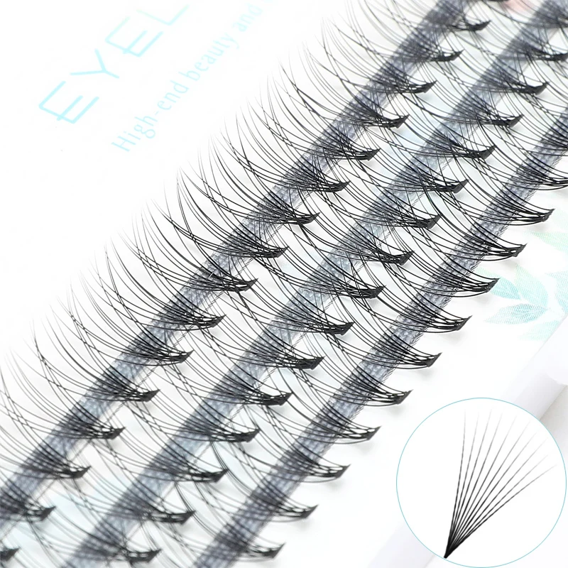 

ICYCHEER 10P/20P 0.07/0.10 C Curl Eyelashes Extension Thick Natural Individual Cluster Fake Lashes Makeup Individual Lashes
