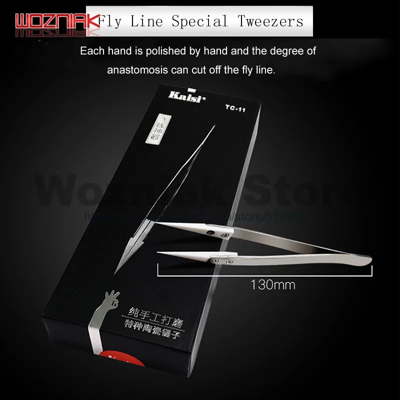 Cellphone Repairs Antistatic ceramic tweezers High temperature maintenance tweezers Hand grind fly wire tweezers Cellphone Repairs Antistatic ceramic tweezers High temperature maintenance tweezers Hand grind fly wire tweezers