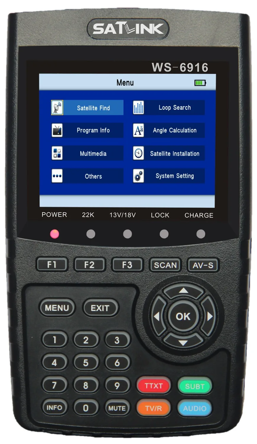 Оригинальный спутниковый искатель Satlink WS 6916|original satlink|satlink ws-6916satellite finder dvb-s2 |