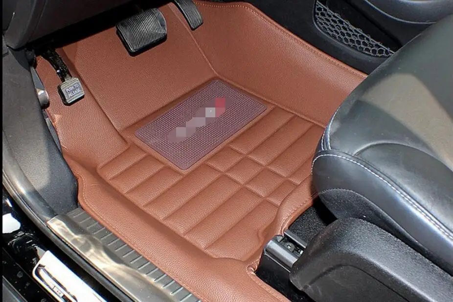 Хорошее качественные маты! Специальные коврики 2013 для Dodge Journey 7 мест прочные Водонепроницаемые кожаные Коврики Для Dodge JCUV-2009