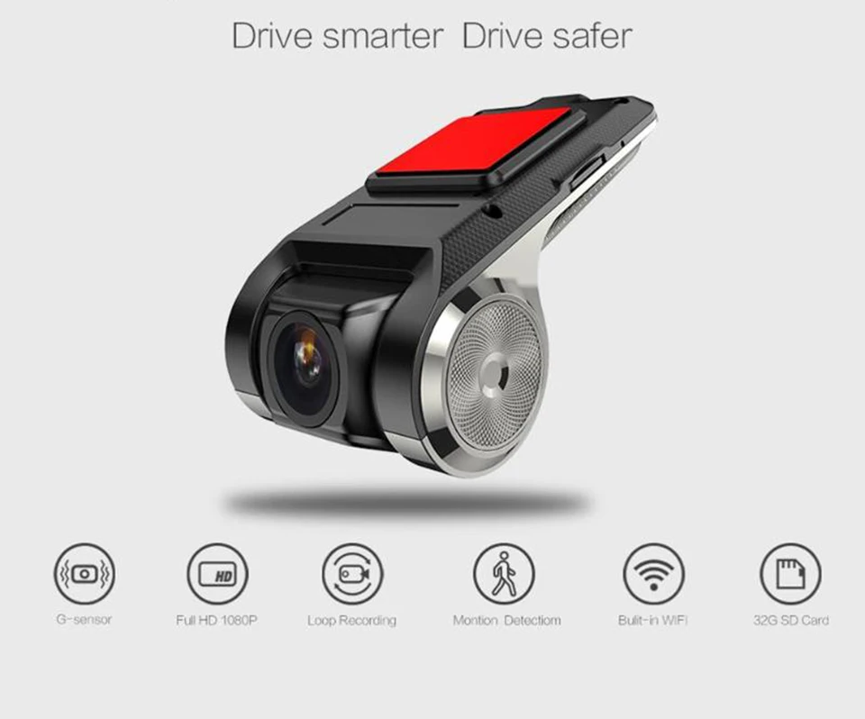 ADAS Mini Dash Cam Автомобильный видеорегистратор Full HD 1080 P автомобильная камера g-сенсор цифровой видеорегистратор Android видеорегистратор для автомобиля мультимедийная игра