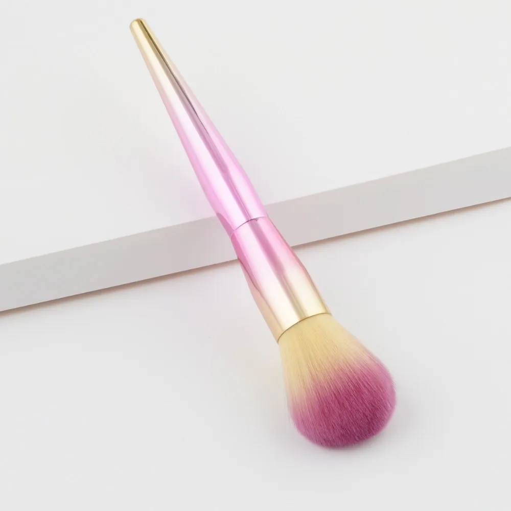 1Pcs Large Face Blush Powder Brushes Makeup Cosmetics Beauty Tools Kabuki Foundation Contour Make up Free Ship | Красота и здоровье