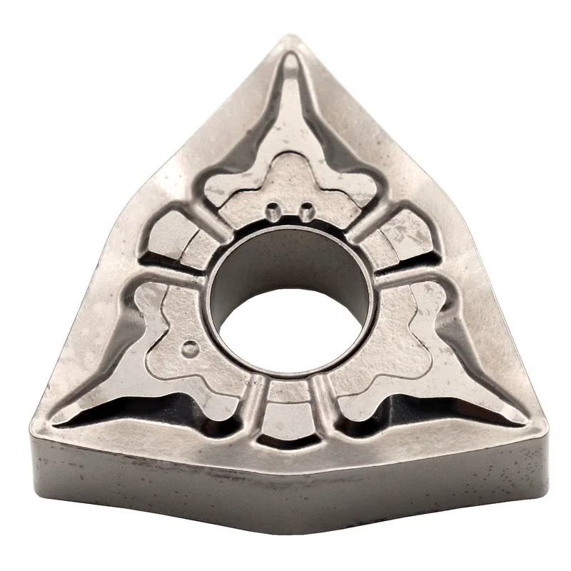 

MOSASK 10pcs WNMG080404-TS ZN60 Cermet Medium And Fine Steel Parts Have Good Finish Tungsten Cemented Carbide Inserts