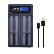 Durapro Универсальный USB Батарея Зарядное устройство для 2070 18650 18490 18350 17670 17500 16340 RCR123 14500 10440 AA AAA Батарея+ USB кабель