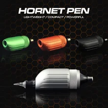 Короткая стильная мощная ручка для татуировки HORNET для использования картриджей игл