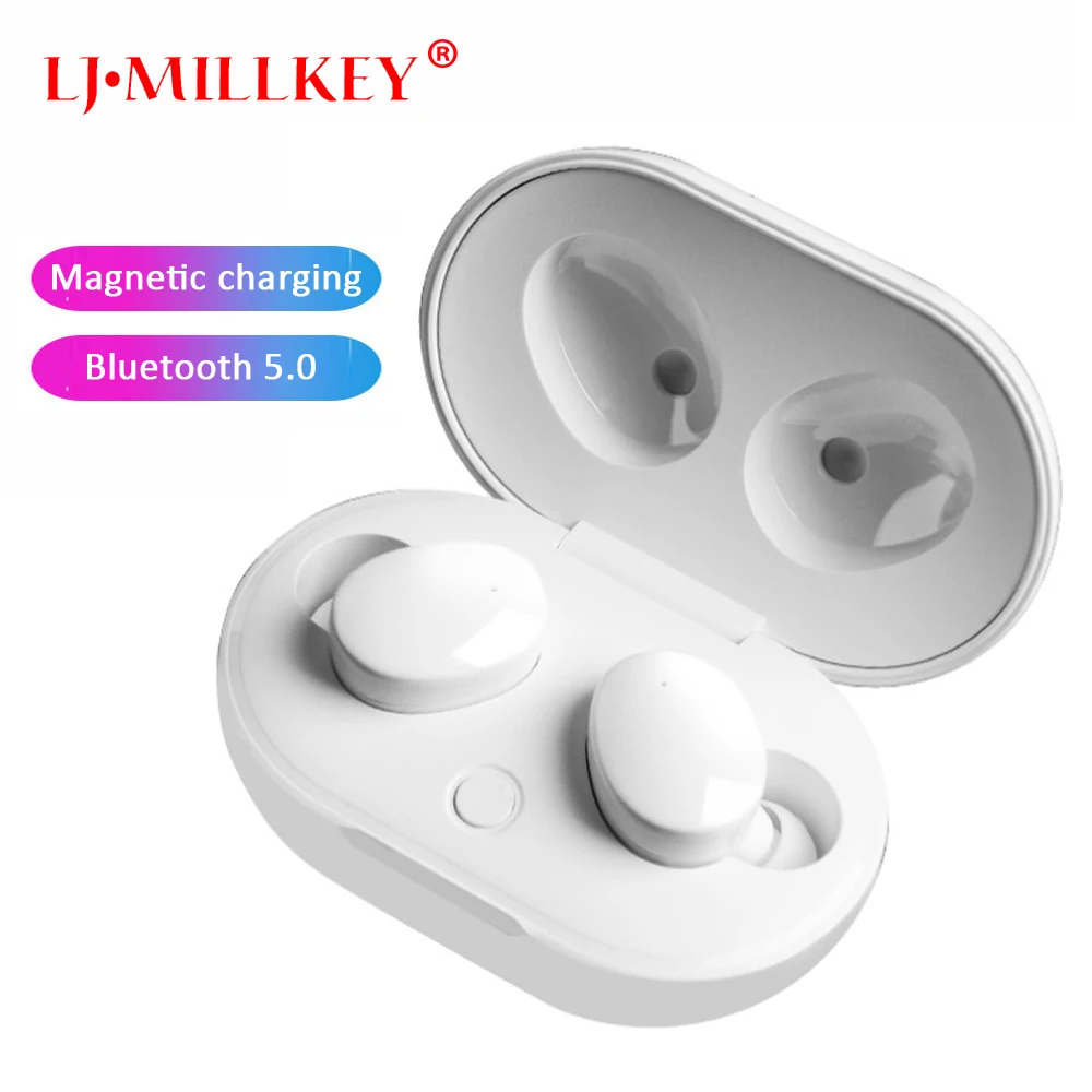 

TWS 5.0 Bluetooth Wireless Earphones True Wireless Earbuds in-Ear Stereo with Microphone Binaural Calls Headset YZ255