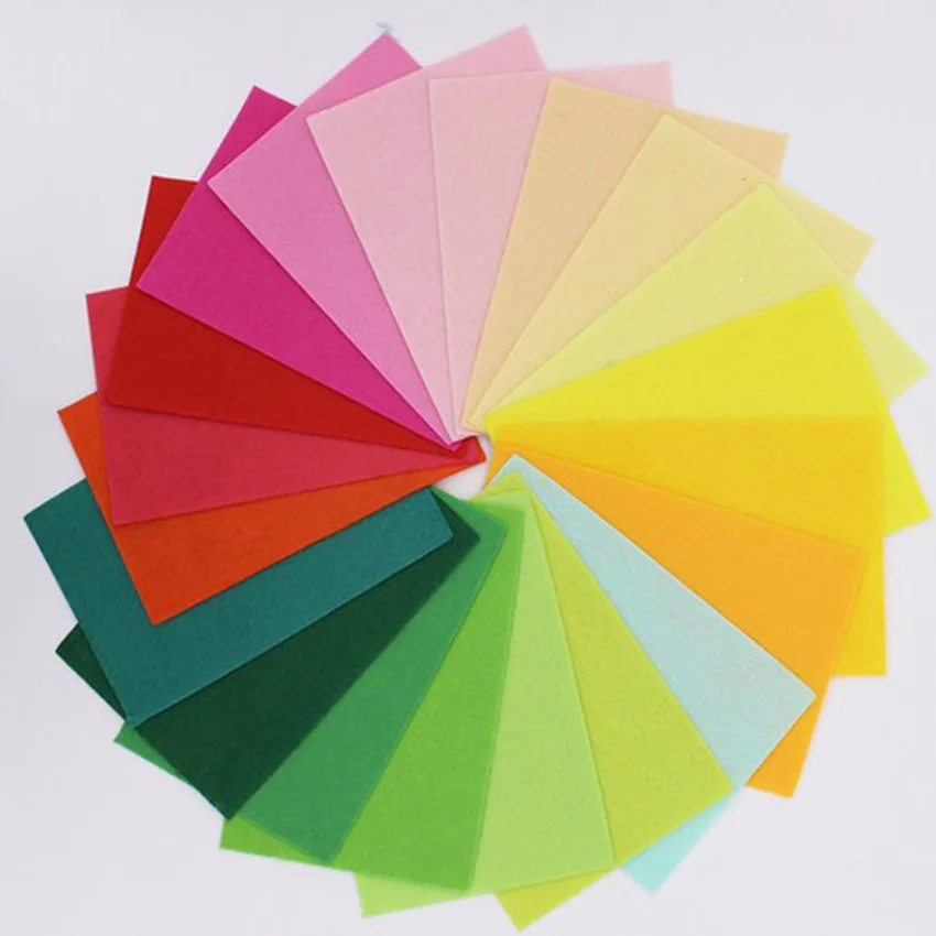 

Felt Fabric Polyester Non Woven Felt Of Home Decoration Pattern For Sewing Dolls Crafts Sewing For Diy Cloth Felts 1 Meter