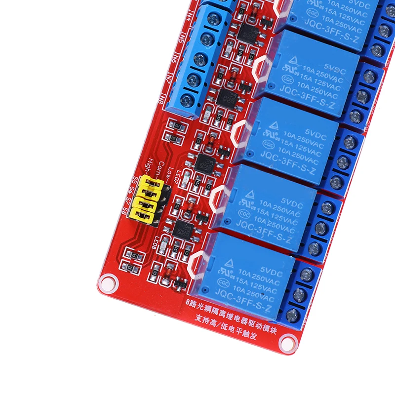 1 предмет; Новинка; 5 V, на возраст 2, 4, 6, 8 канальный релейный модуль высокой качественная доска щит с анод Road высокий и низкий уровень запуска реле