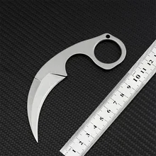 TRSKT CS GO тактические коготь ножи шеи Кемпинг поход Открытый самообороны обидное Охота инструмент выживания с K оболочкой, Прямая поставка