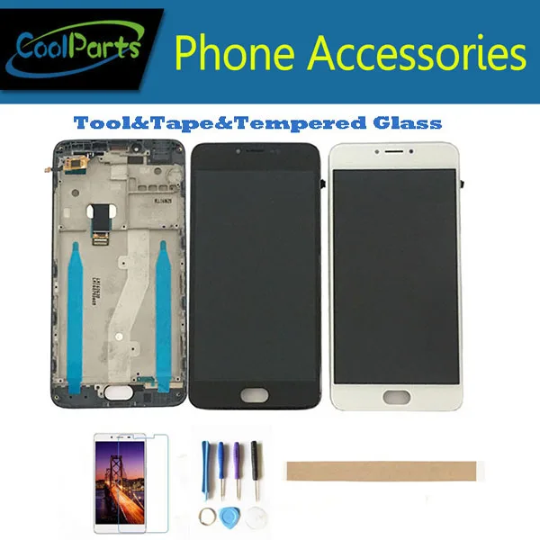 

1PC/Lot High Quality For Meizu L681H M681M M681Q M681C M681H Meizu M3 Note LCD Display+Touch Screen Digitizer With Frame+Kits