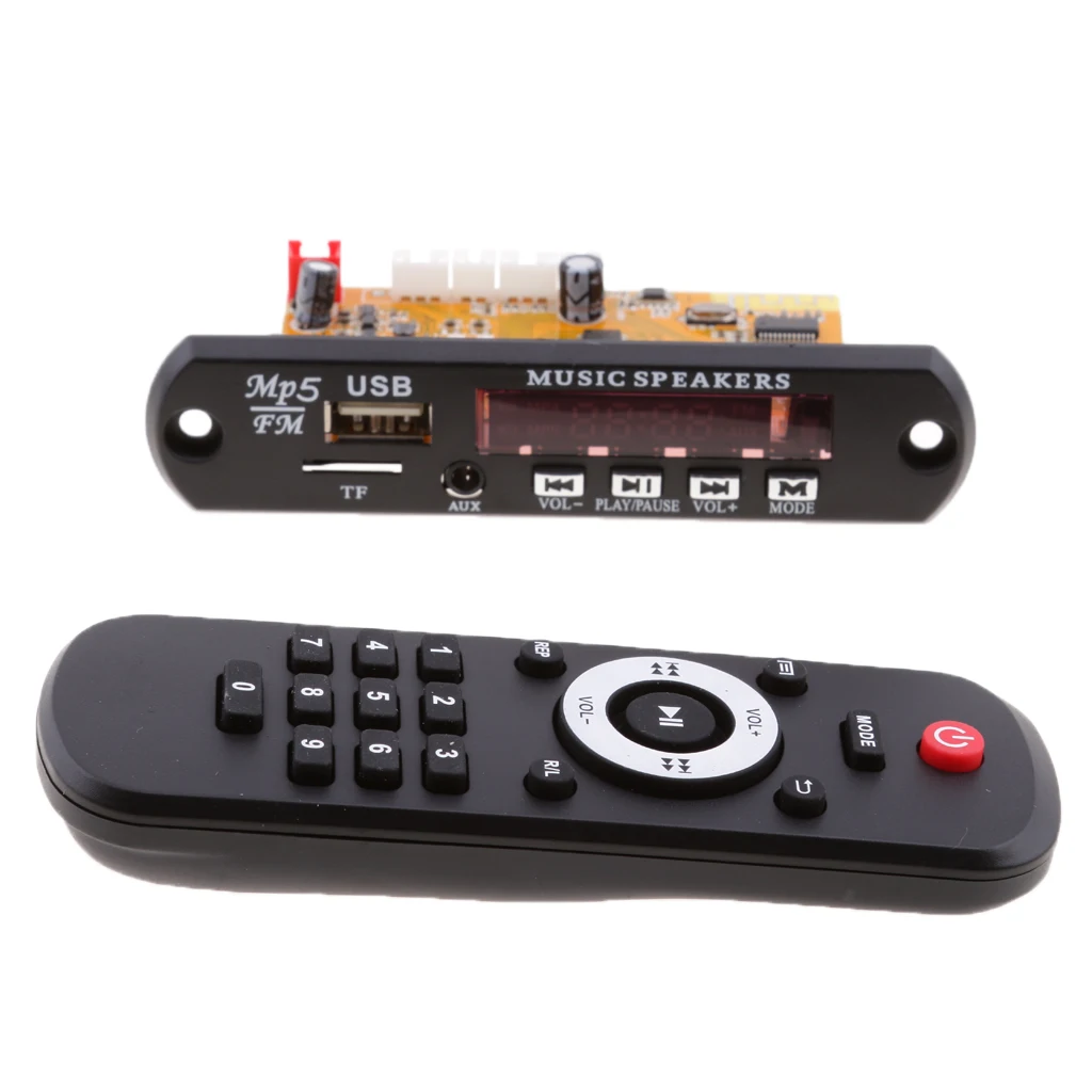 Audio Video Decoder MP5 Player Music Speaker FM USB Aux Input Bluetooth