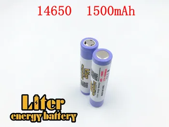 

Brand Liter energy batter 3.7V 1500mAh battery 14650 High Drain batterie lithium For imr 14650 power