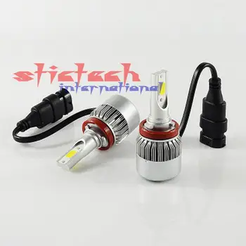 

by dhl or ems 10 sets 7600LM 72w H7 led headlight lamp Hi/Lo car auto H7 led headlight Intergrated led headlight