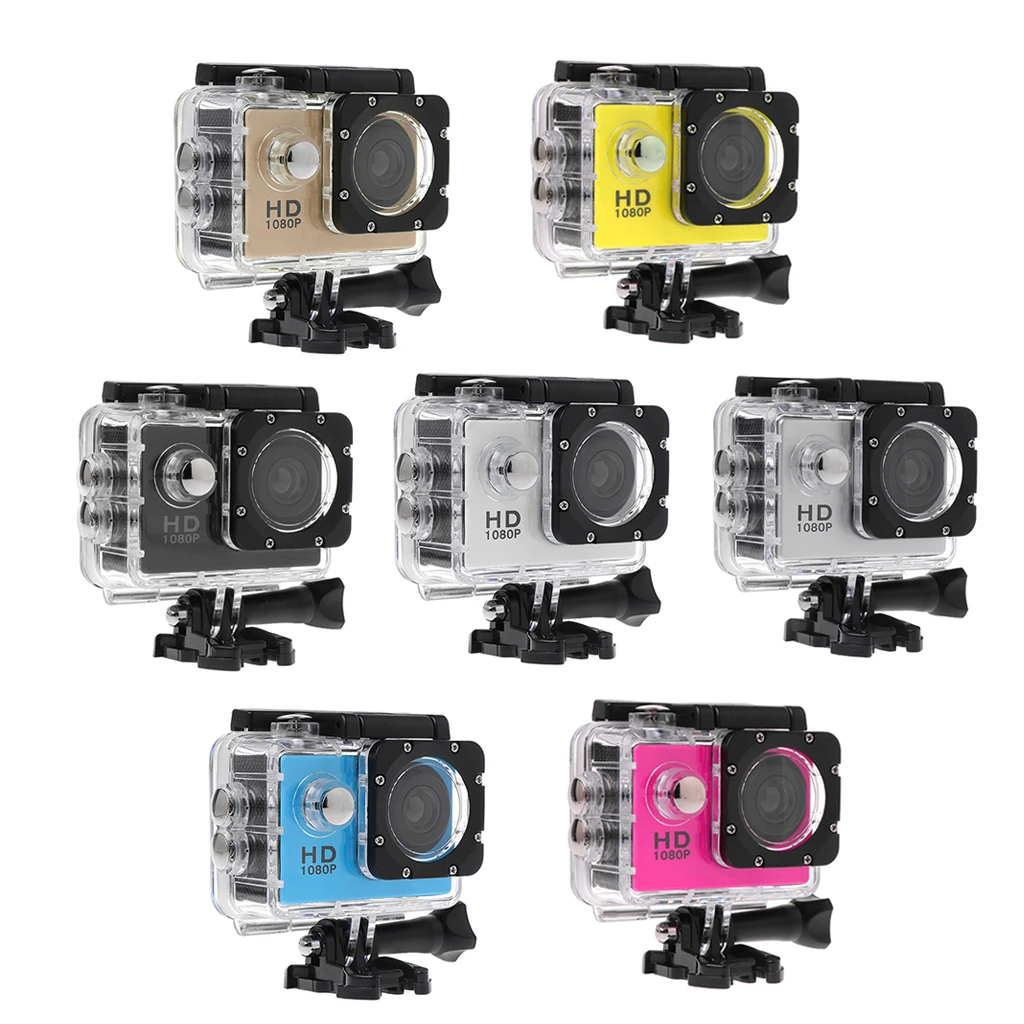 

Waterproof Diving 1080P HD Camera Helmet Cam Video Camcorder DVR DV Action Recorder Electronic Articles