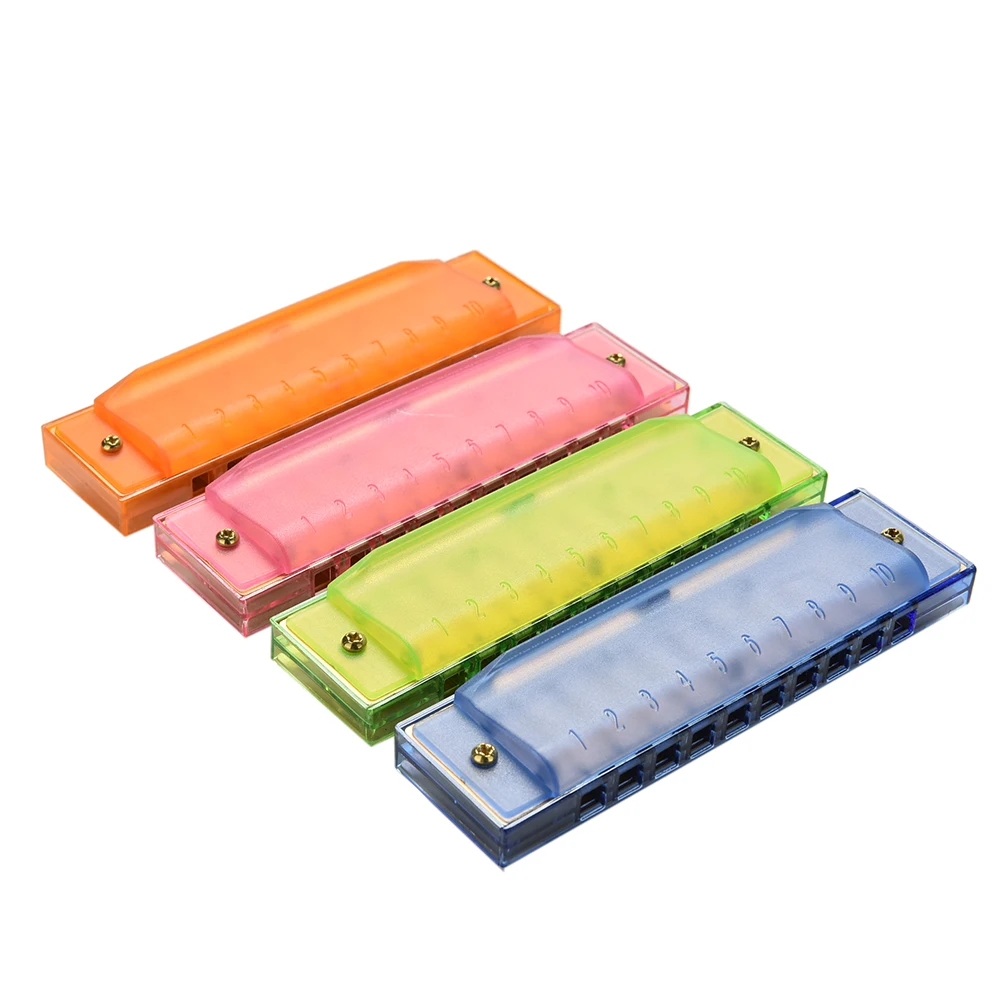 10 Holes Harmonica Learning & Education Plastic Harmonica Music Toysin