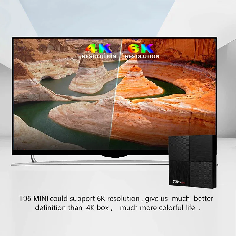 Smart TV Set Top Box Android 9.0 4K 4096x2160 HDR Bluetooth4.0 USB 3.0 HDMI 2.0a for 4k@60Hz DDR3 Support 3D video 2.4G/5G H96 Smart TV Set Top Box Android 9.0 4K 4096x2160 HDR Bluetooth4.0 USB 3.0 HDMI 2.0a for 4k@60Hz DDR3 Support 3D video 2.4G/5G H96