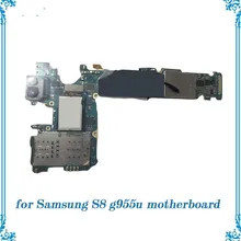 Полная функция хорошо работает разблокирована для Samsung Galaxy S8 plus g955u материнская плата 64 Гб материнская плата с полными ЧИПАМИ логическая плата