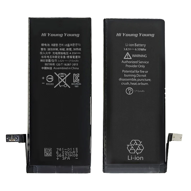HI Young Battery For Apple iPhone 6S 4.7 inch 1715mAh Li-polymer | Мобильные телефоны и аксессуары