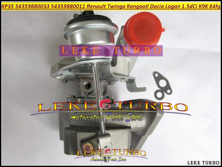 Турбокомпрессор турбо KP35 011 033 54359700011 54359700033 8200507852 для Renault Kangoo 2 Volkswagen Dacia Logan 2004 K9K