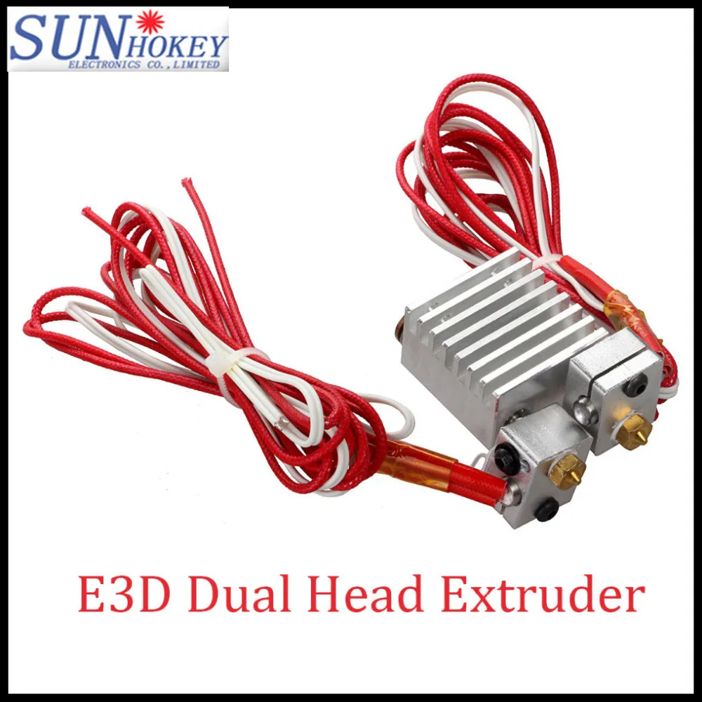 3D Printer parts long distance Extruder All metal E3D Dual Head