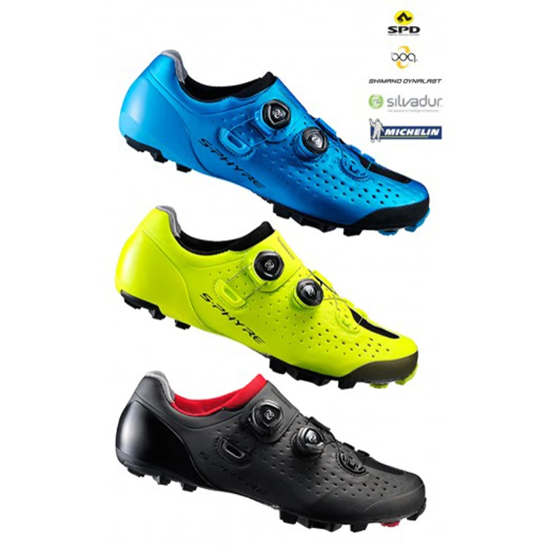 Продажа Новая SHIMANO SH XC9 xc901 S Phyre MTB велосипедные туфли экиппировка для езды на велосипеде Велоспорт Блокировка обувь