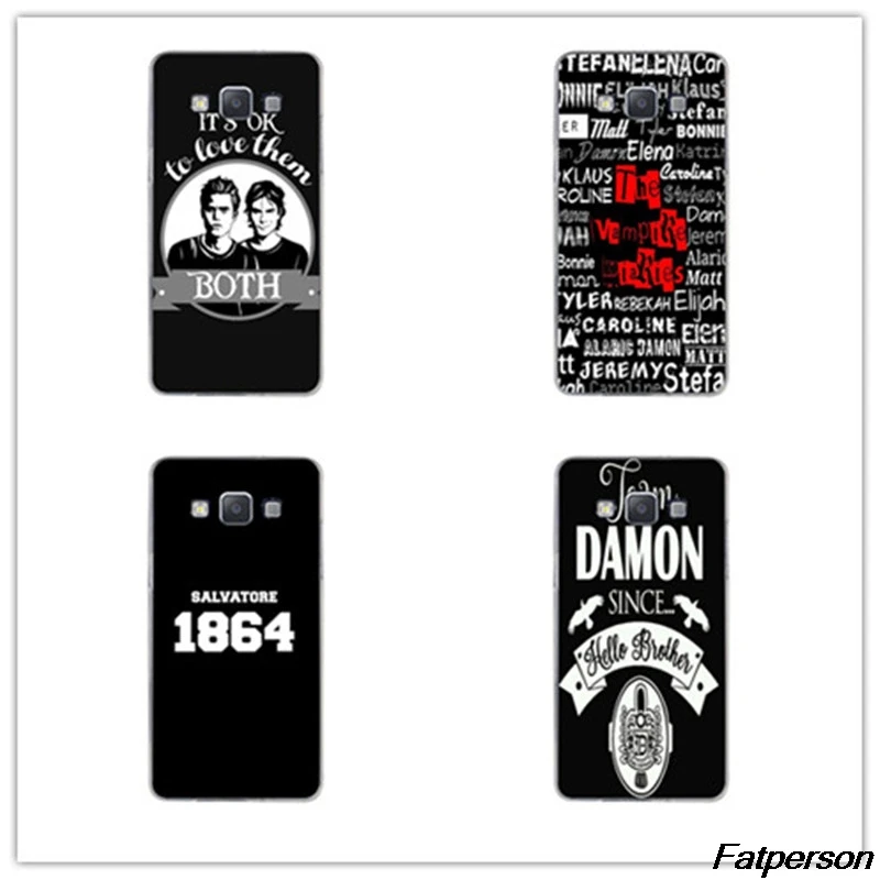 

The Vampire Diaries photo Cover Case for samsung s7 s6edge s8 s8plus s3 s4 s5 s6 s7edge Hard Transparent Plastic Coque