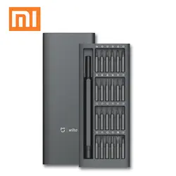 Xiaomi Mijia Wiha ежедневно применение комплект глобальная версия 24 точность магнитные биты Alluminum коробка винт DIY драйвер умный дом Ремонт