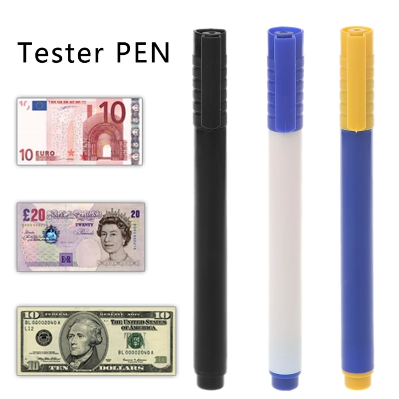 Деньги фальшивый маркер ручка проверки тестер детектор поддельные счета доллар валюта